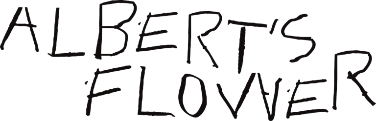 alberts flower logo